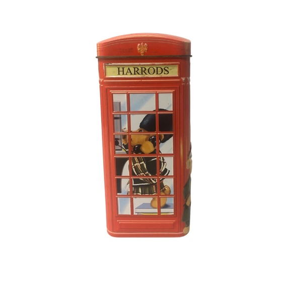 Harrods and Churchill's Telephone Kiosk Money Box Candy England Toy Kids - Picture 9 of 10
